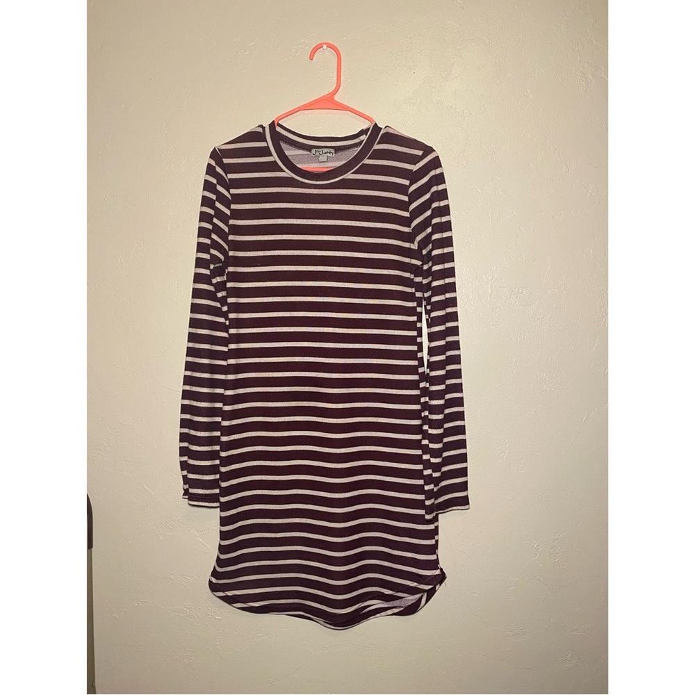 Striped Sweater Dress